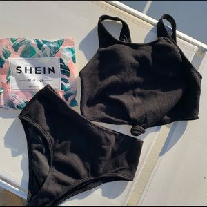 SHEIN | High-waist Bikini | Black | M